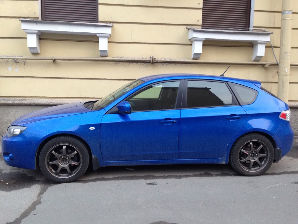 Занижение subaru impreza gh