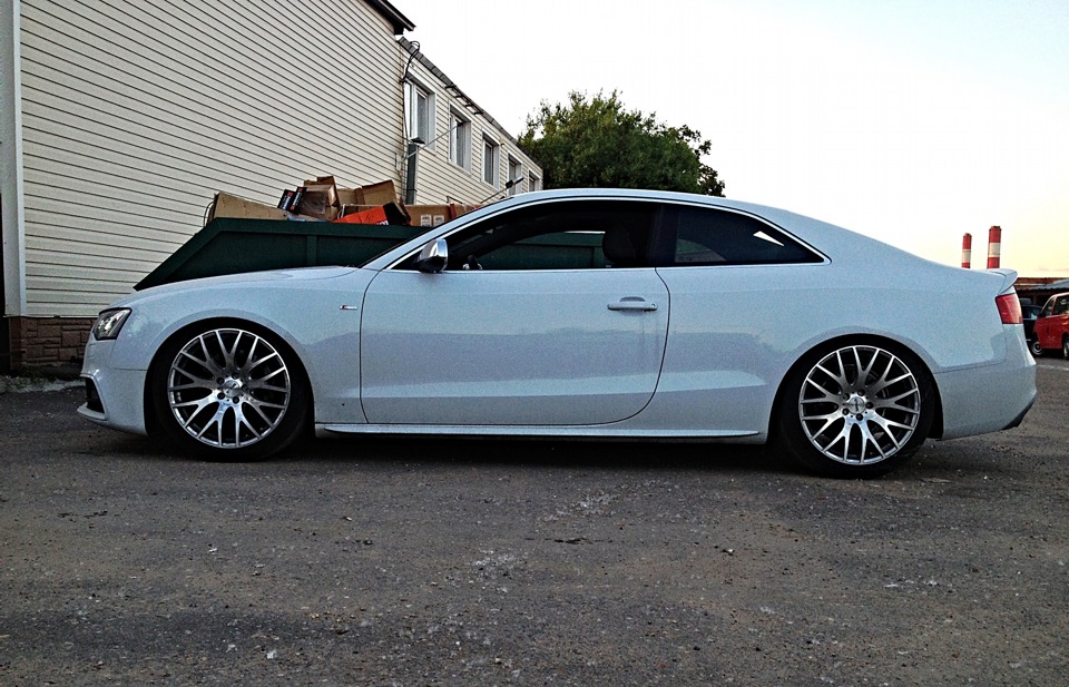 Audi a5 пружины с занижением