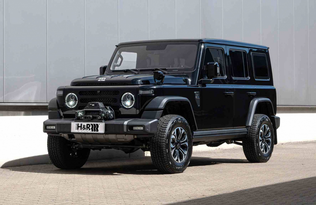 Пружины с завышением (лифтом) H&R 28496-1 для BAW 212