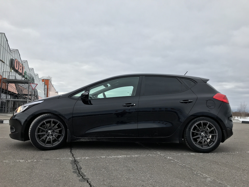 Kia ceed cd занижение