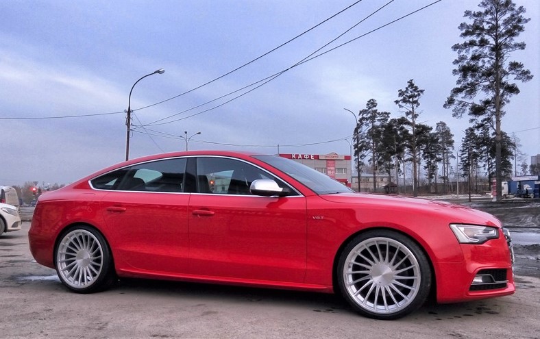Audi a5 пружины с занижением